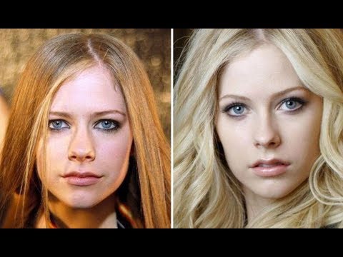 avril lavigne then and now